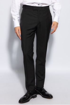 Paul Smith Trousers with satin stripes