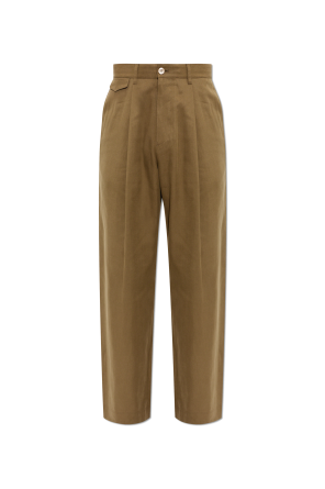 Pleated trousers