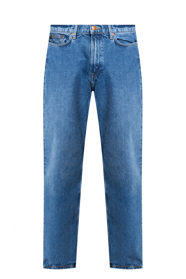 Samsøe Samsøe Macacão Sisal Jeans Utilitário Blue Jeans
