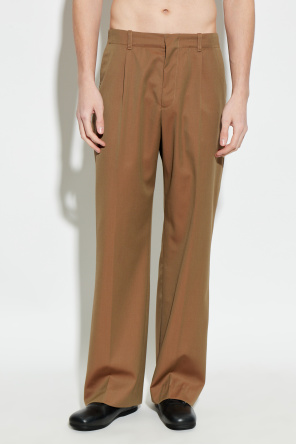 Our Legacy Pantalones de lana con raya marcada