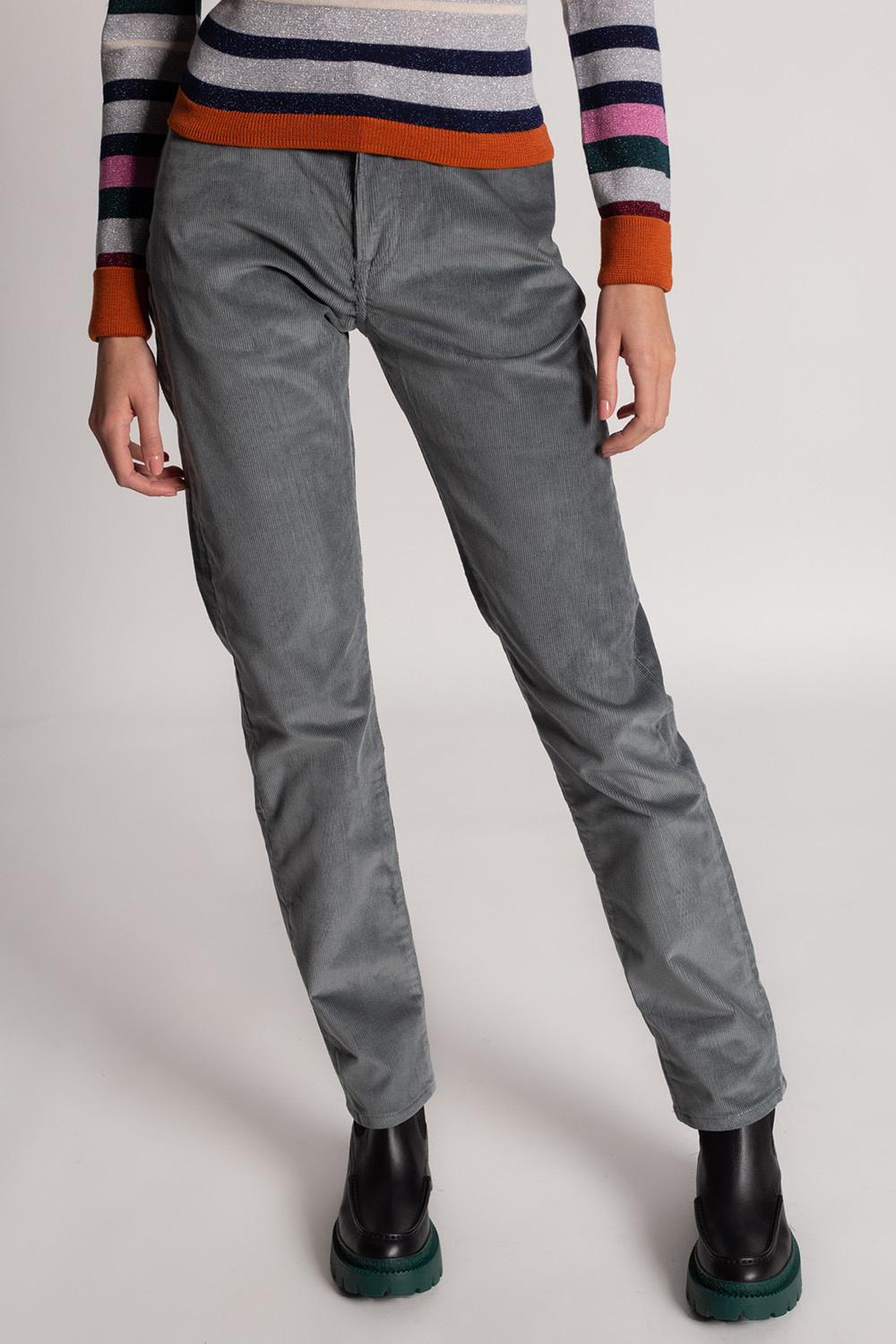 PS Paul Smith Corduroy trousers knotted with logo