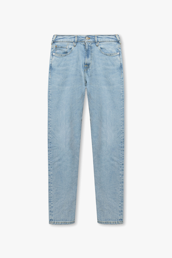 Geo Print Coastal Shorts Tapered jeans