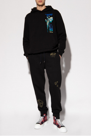 Embroidered sweatpants od Download the updated version of the app