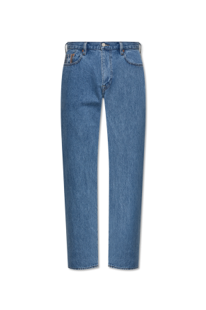 Straight leg jeans