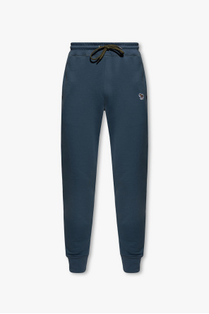 Emporio Armani Bodywear Terry Marinblå sweatshirt med örnlogga
