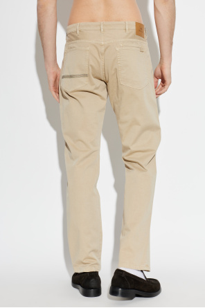 PS Paul Smith Spodnie ze zwężanymi nogawkami