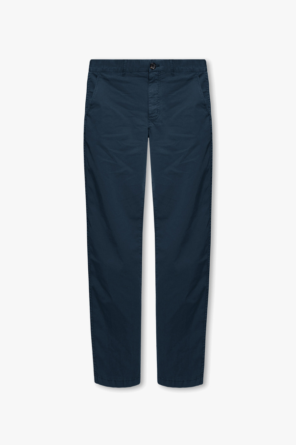 PS Paul Smith Noir trousers in organic cotton