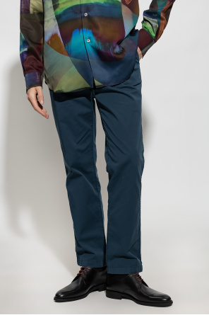 PS Paul Smith Noir trousers in organic cotton