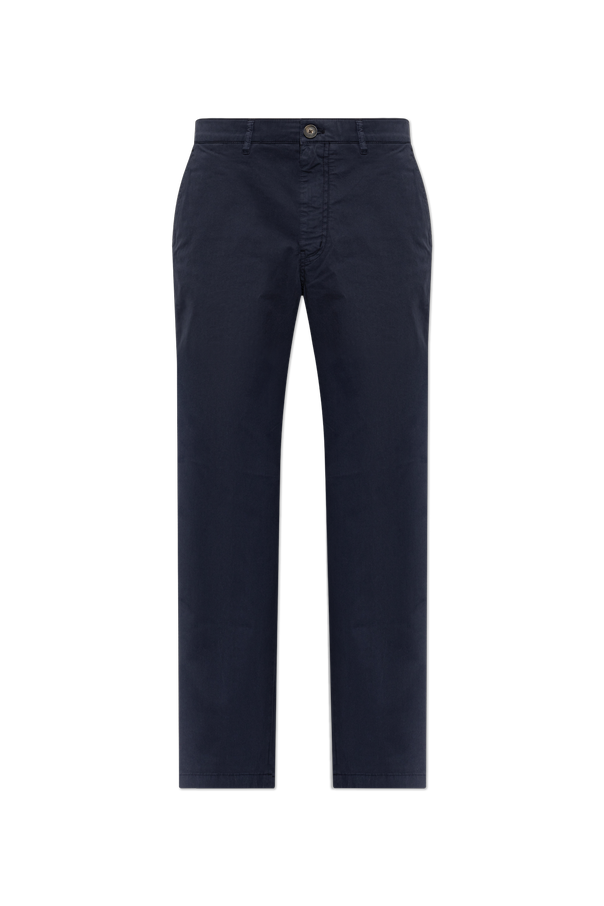 PS Paul Smith Pantaloni din bumbac cu croială dreaptă