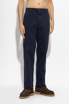 PS Paul Smith Pantaloni din bumbac cu croială dreaptă