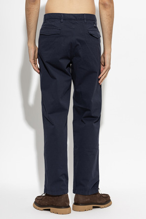 PS Paul Smith Pantaloni din bumbac cu croială dreaptă