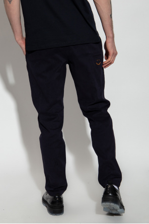 PS Paul Smith trousers High-Rise with logo