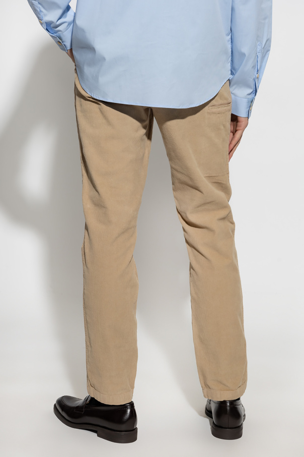 Beige Corduroy trousers PS Paul Smith - IetpShops Italy - dolce gabbana  cropped tapered trousers item