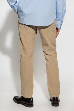 Side Slit Halter Maxi Dress Corduroy trousers