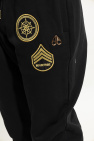 Moose Knuckles BLACK Patched sweatpants