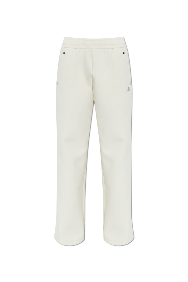 Sweatpants with straight-leg cut od Moose Knuckles