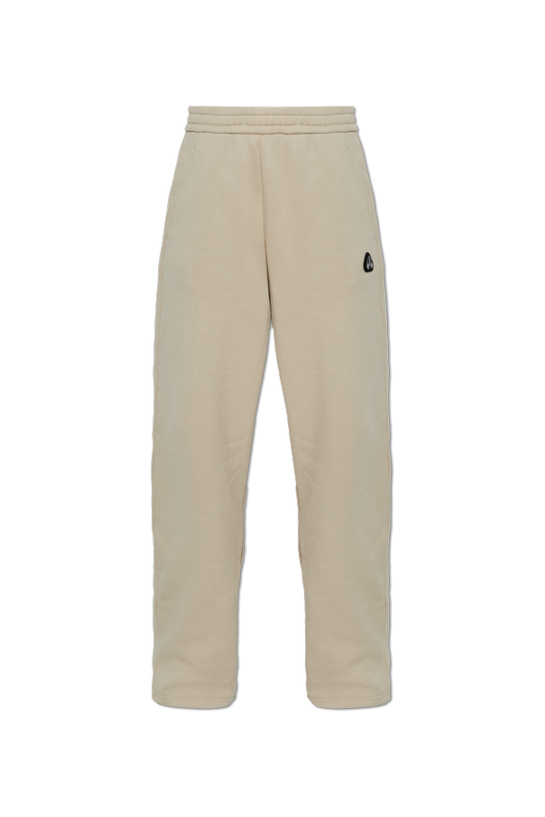 Moose Knuckles Track pants with logo patch