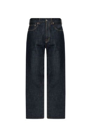 Straight-leg jeans