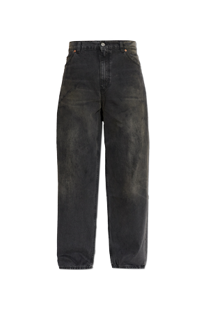 Straight-leg jeans