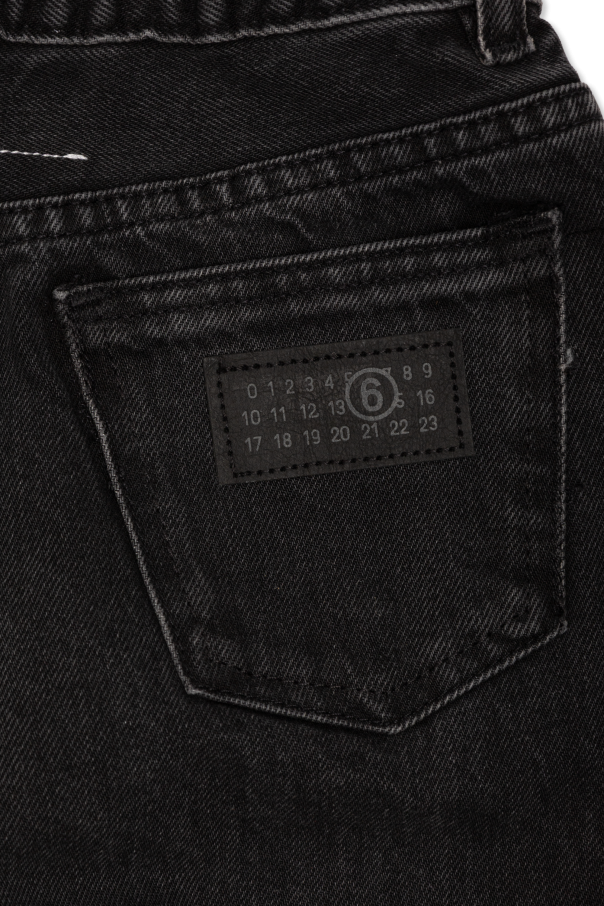 MM6 Maison Margiela Kids Jeans mit weiten Beinen