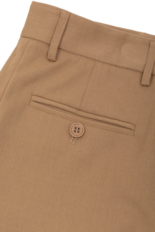 MM6 Maison Margiela Kids Pantalones de raya marcada