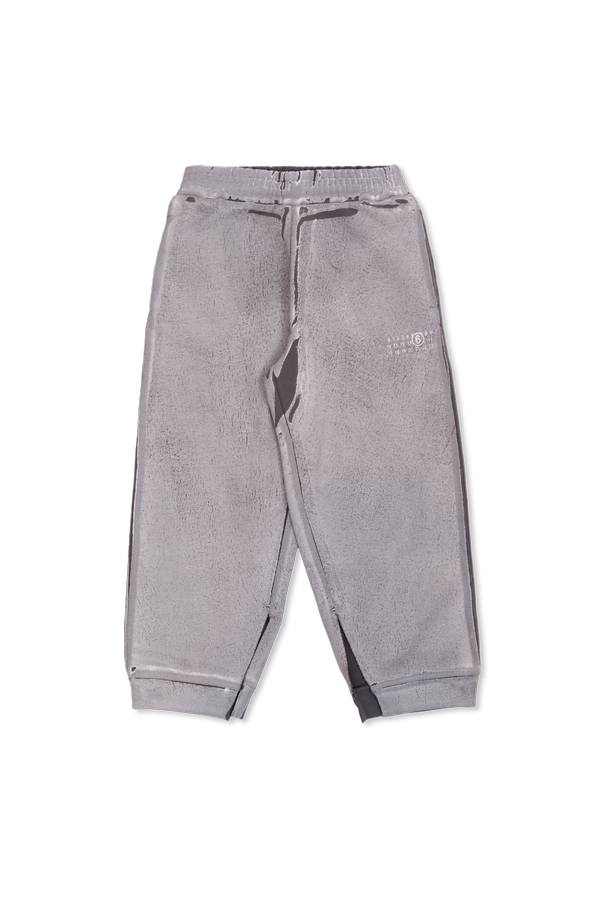 Sweatpants with logo od MM6 Maison Margiela Kids