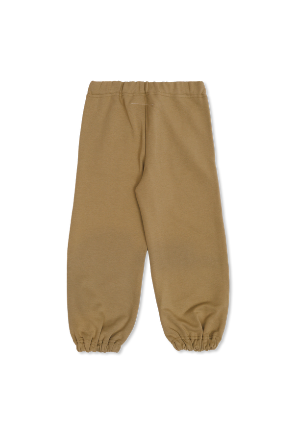 MM6 Maison Margiela Kids Pantalones deportivos con logo