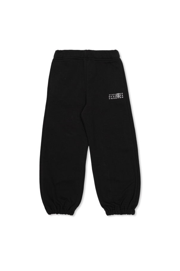 Sweatpants with print od MM6 Maison Margiela Kids