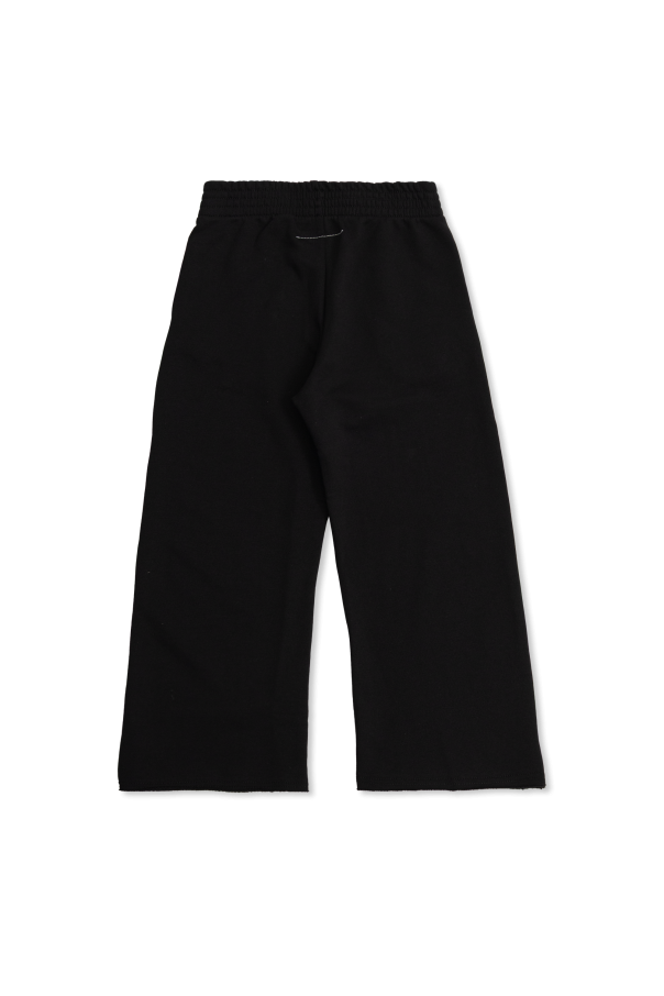 MM6 Maison Margiela Kids Sweatpants with print