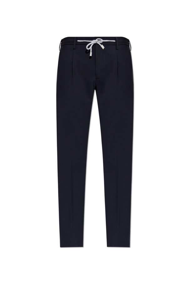 Wool trousers with tapered legs od Eleventy