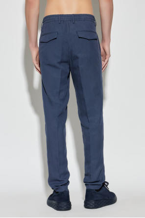 Eleventy Creased trousers