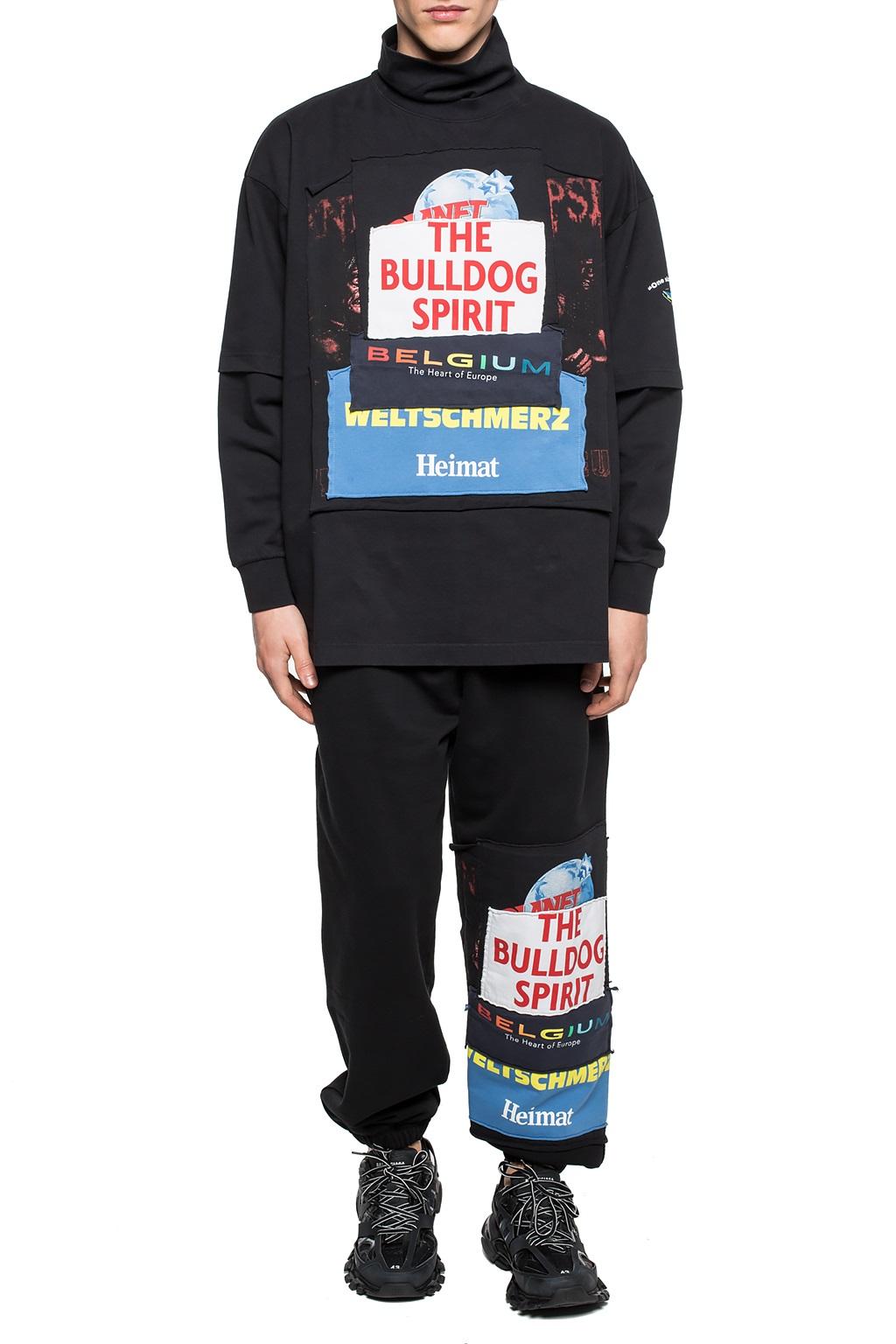 Patched sweatpants VETEMENTS - Vitkac 