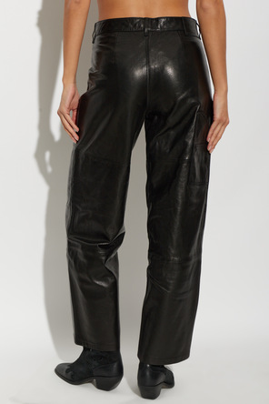 AllSaints Pantalones de cuero 'Manta'
