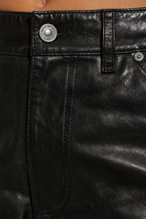 AllSaints Pantalones de cuero 'Manta'