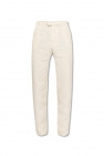River Island Combinaison utilitaire en jean Bleu  ‘Bedford’ linen trousers