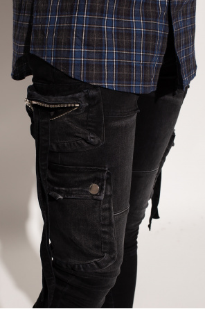 Amiri slim-cut lyocell-blend jeans