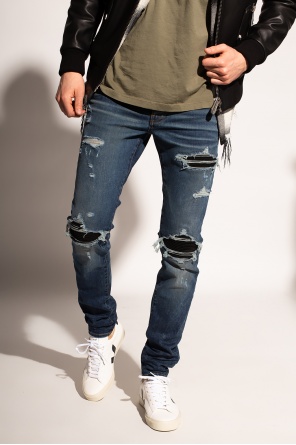 Amiri Jeans with worn effect