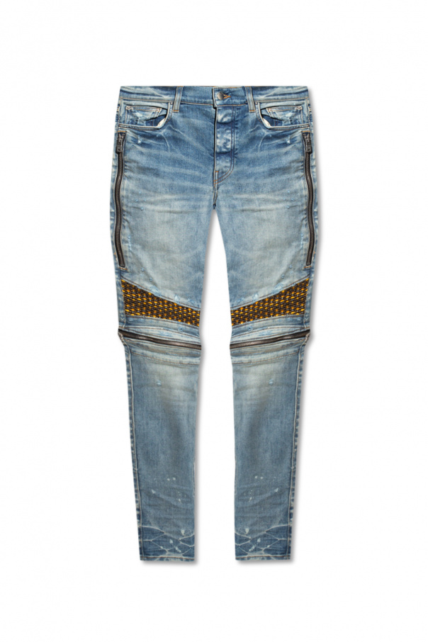 Amiri Jeans with zippers