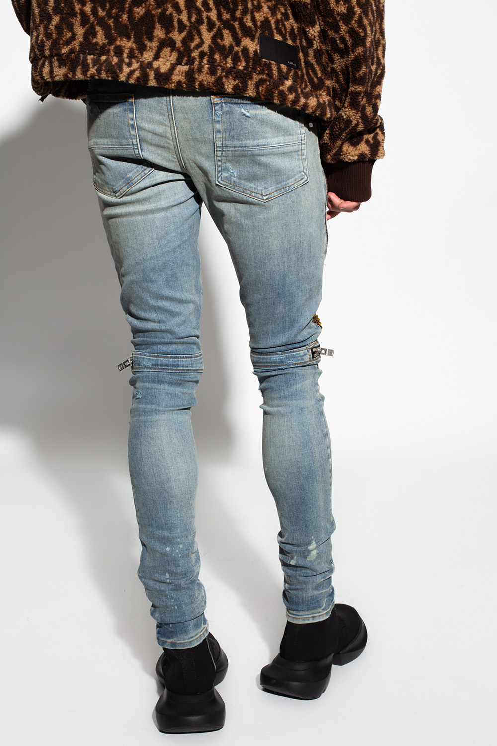 Amiri Jeans with zippers