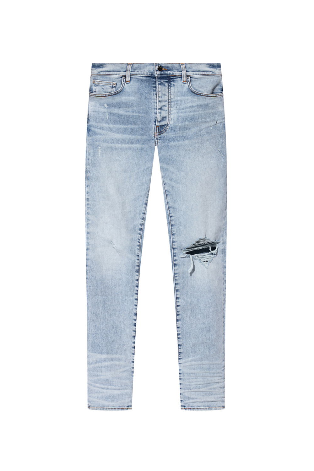 Amiri True Religion Ricky Super T contrast-stitch jeans