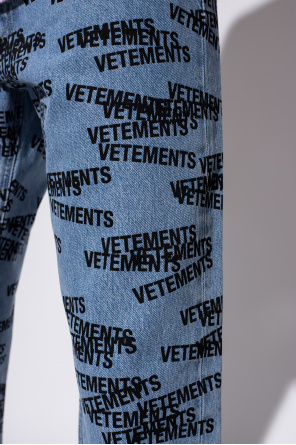 VETEMENTS High-Rise Flared Jeans Seaside