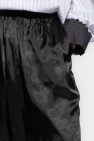 VETEMENTS Satin trousers with logo