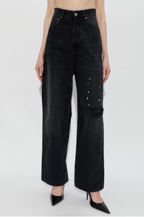 VETEMENTS Jeans com efeito vintage