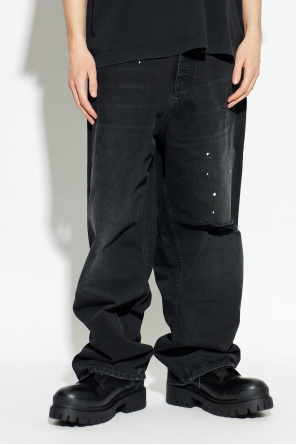 VETEMENTS Vintage-effect jeans