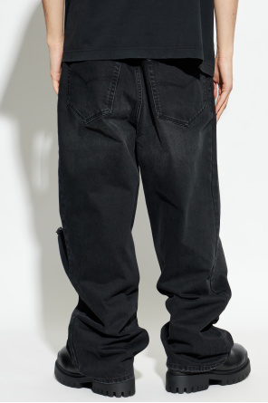 VETEMENTS Vintage-effect jeans