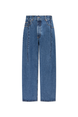 Jeansy z efektem `vintage` od VETEMENTS