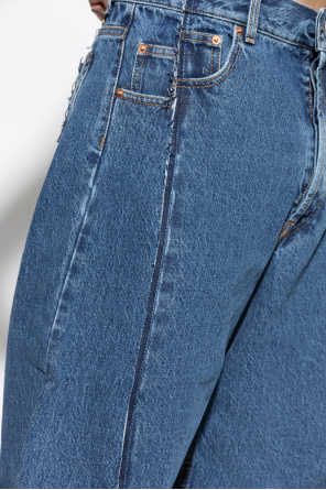 VETEMENTS Vaqueros con efecto 'vintage'