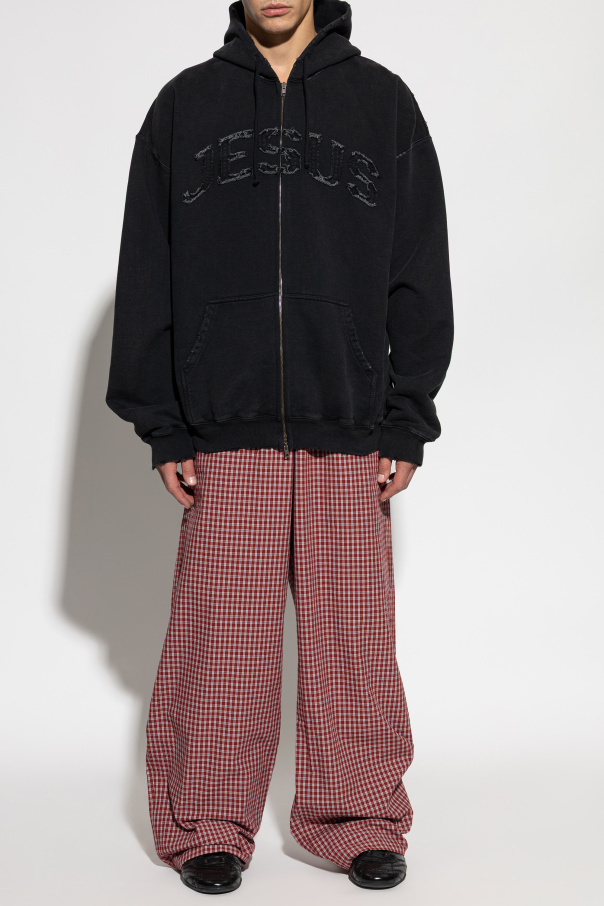 VETEMENTS Checked trousers