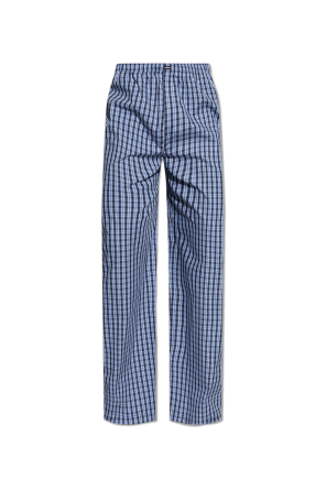 Plaid trousers