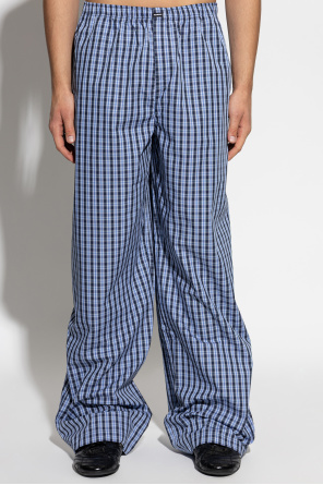 VETEMENTS Plaid trousers